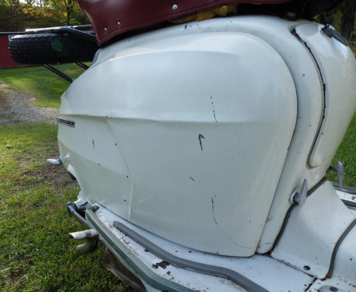 Lambretta SX 200 in Original White