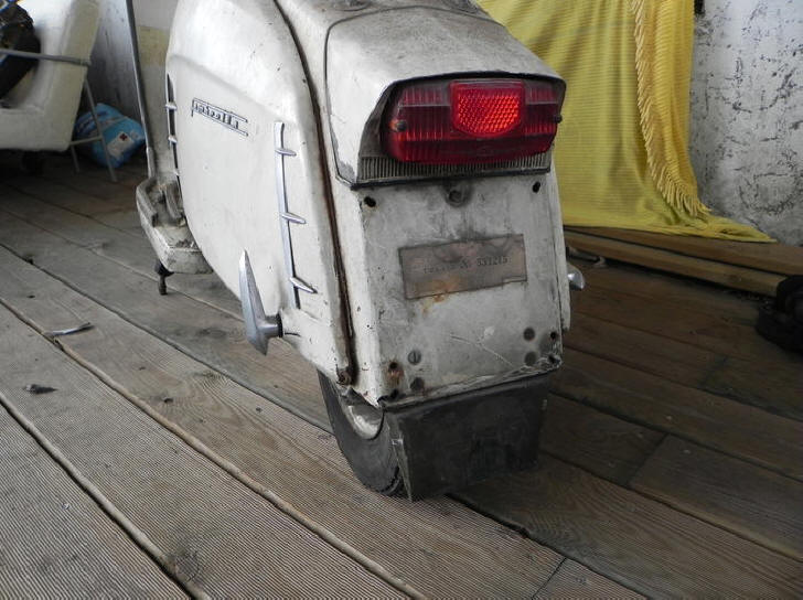 Lambretta TV 200 in Original White