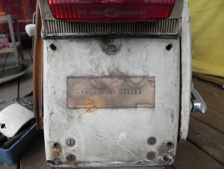 Lambretta TV 200 in Original White