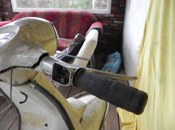 Lambretta TV 200 in Original White