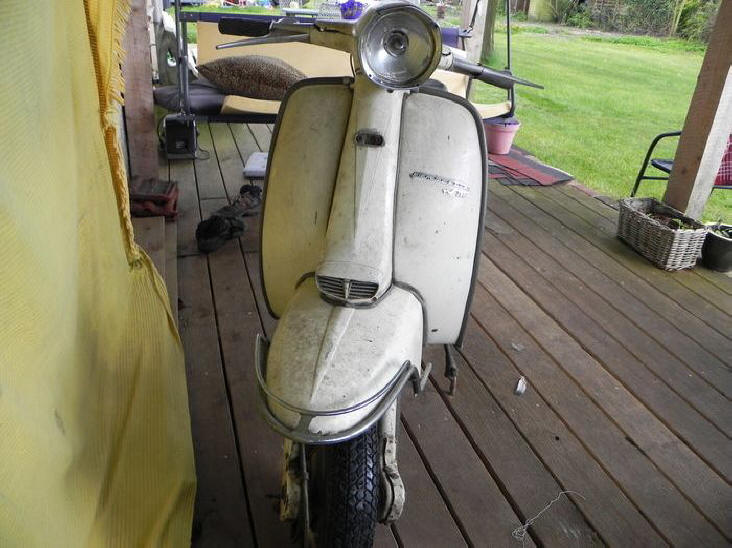 Lambretta TV 200 in Original White