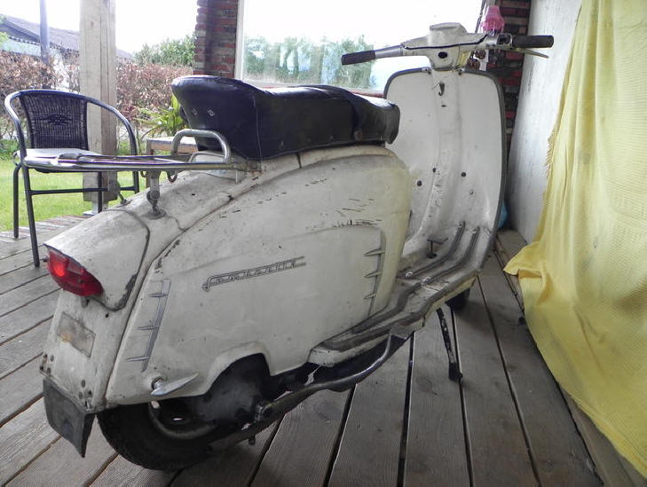 Lambretta TV 200 in Original White