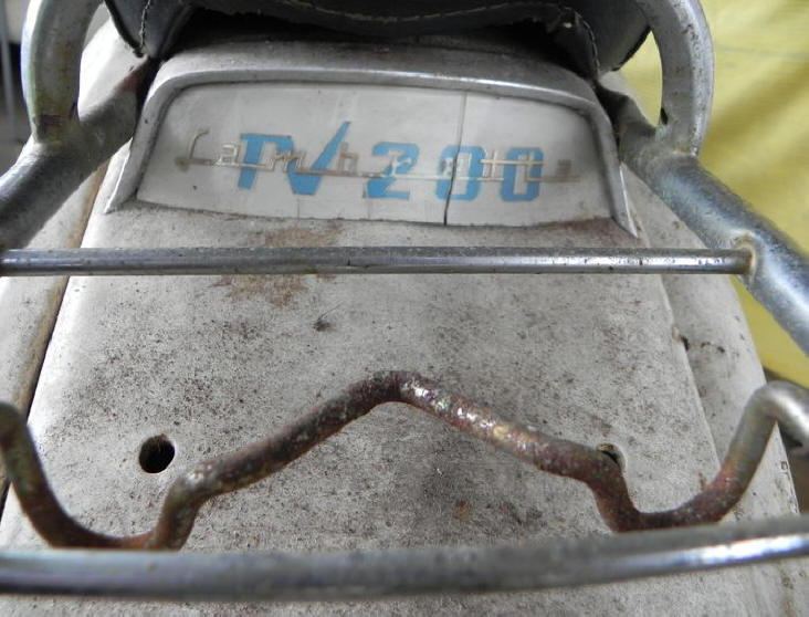 Lambretta TV 200 in Original White