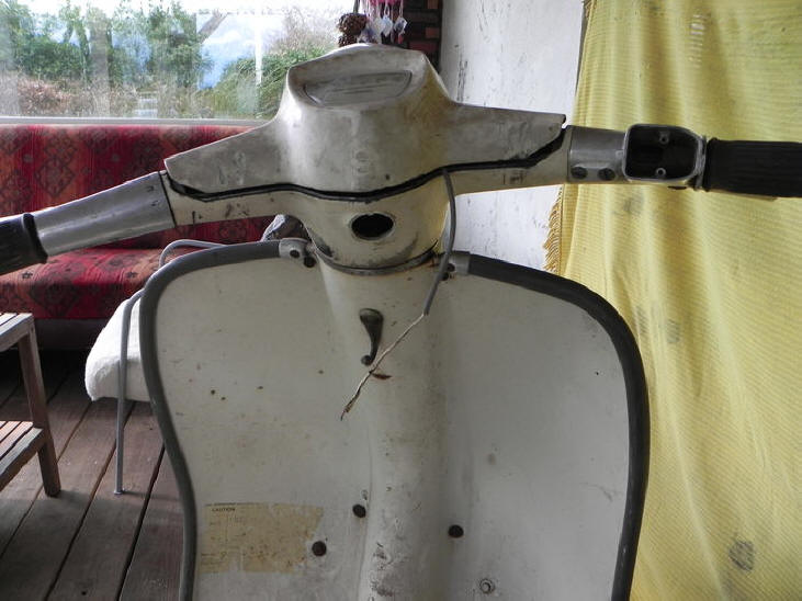 Lambretta TV 200 in Original White