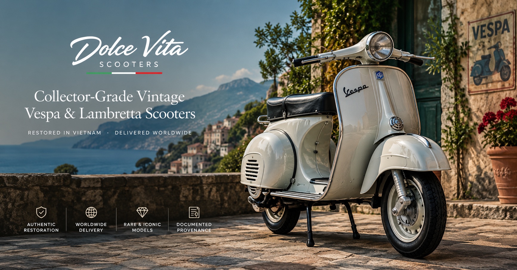 Vespa & Lambretta History | Italian Scooters in Vietnam | Dolce