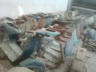 Vintage scooter restoration - The Machine, Before Restoration