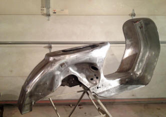 Vintage scooter restoration - Preparing the painting process