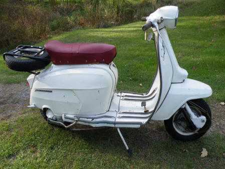Lambretta SX 200 in White