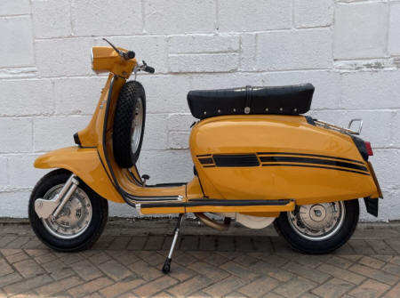 Lambretta GP 200 in Yellow Ochre