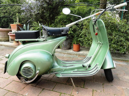 Vespa Faro Basso 125cc in Green