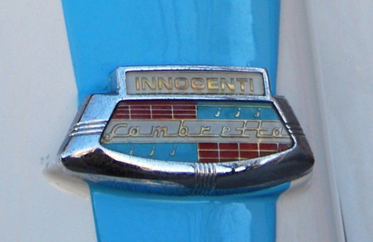 Lambretta TV 175 Series III White and Ribbon Blue