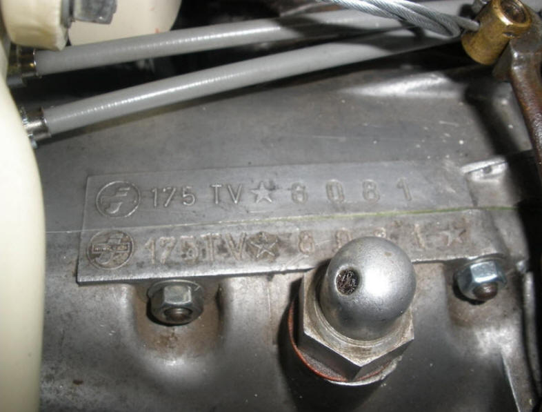 Lambretta TV 175 Series I Ivory
