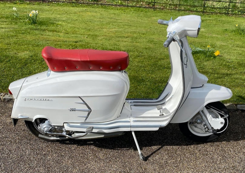 Lambretta SX200 in White