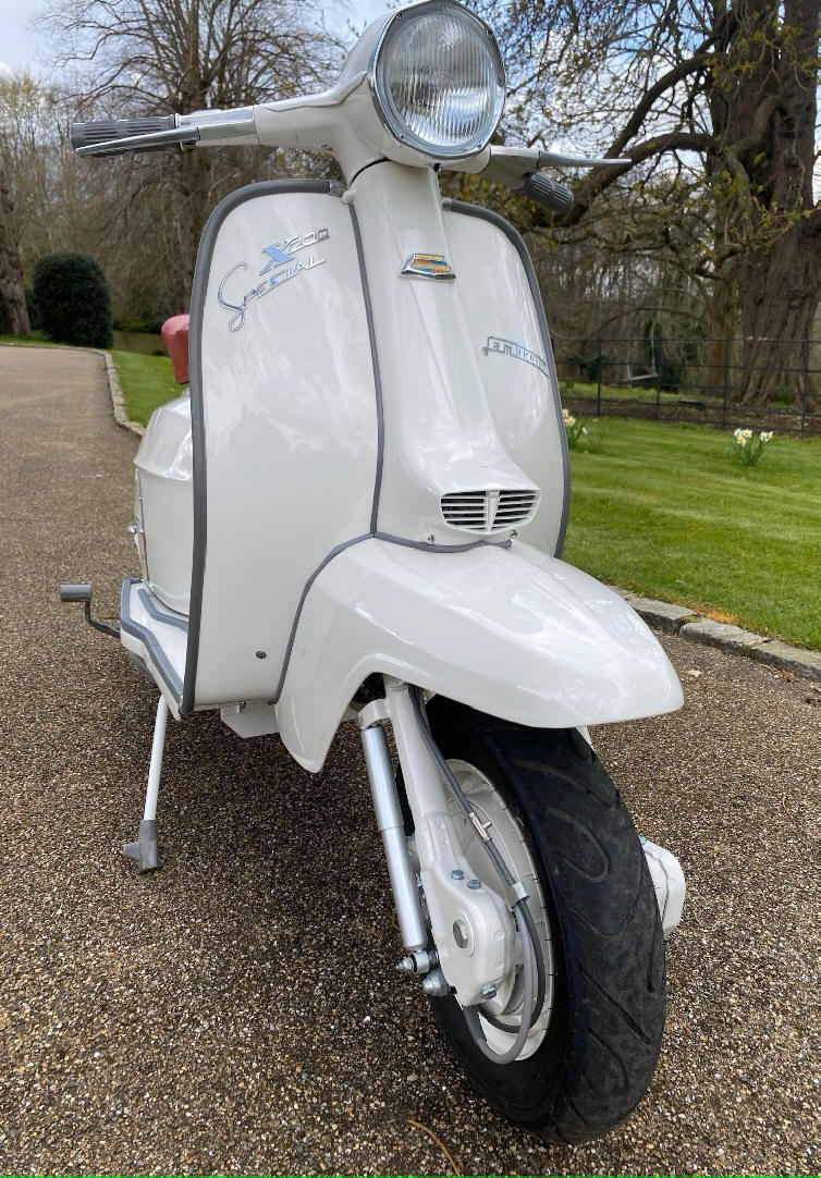 Lambretta SX200 in White