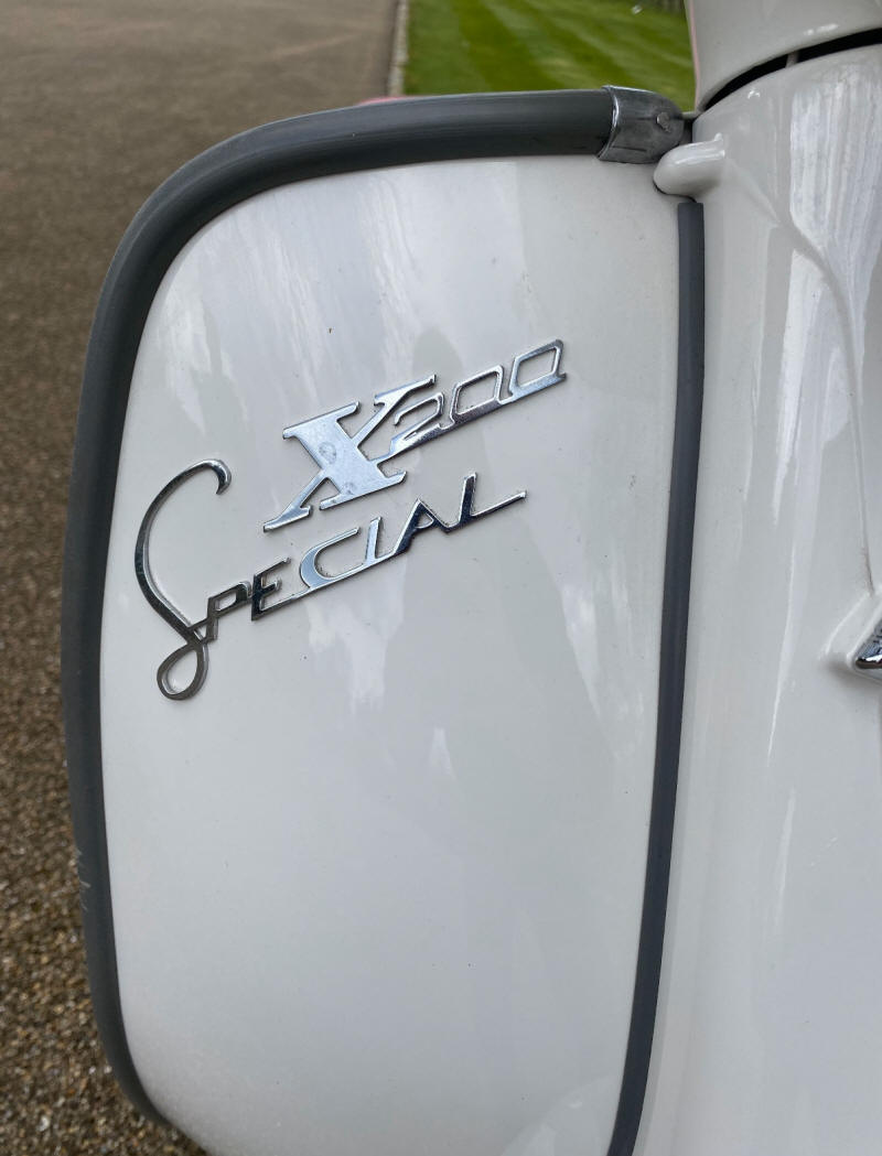 Lambretta SX200 in White
