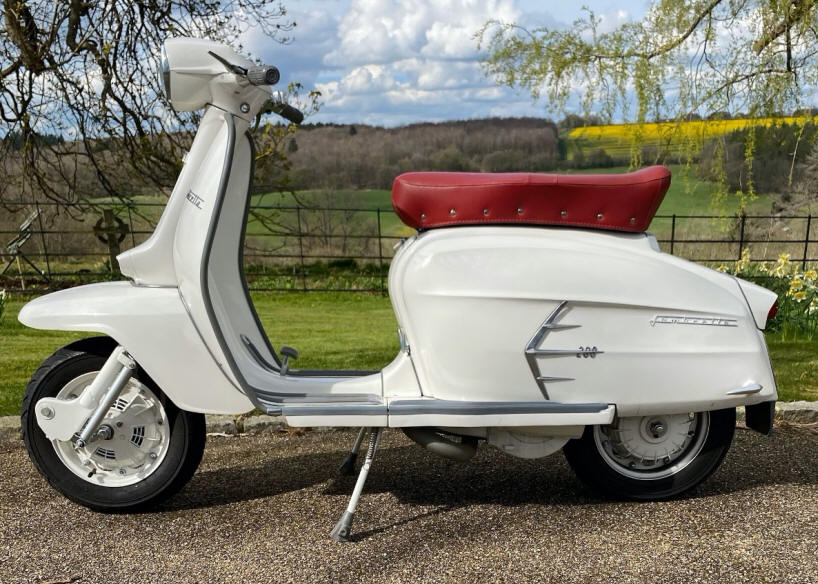 Lambretta SX200 in White
