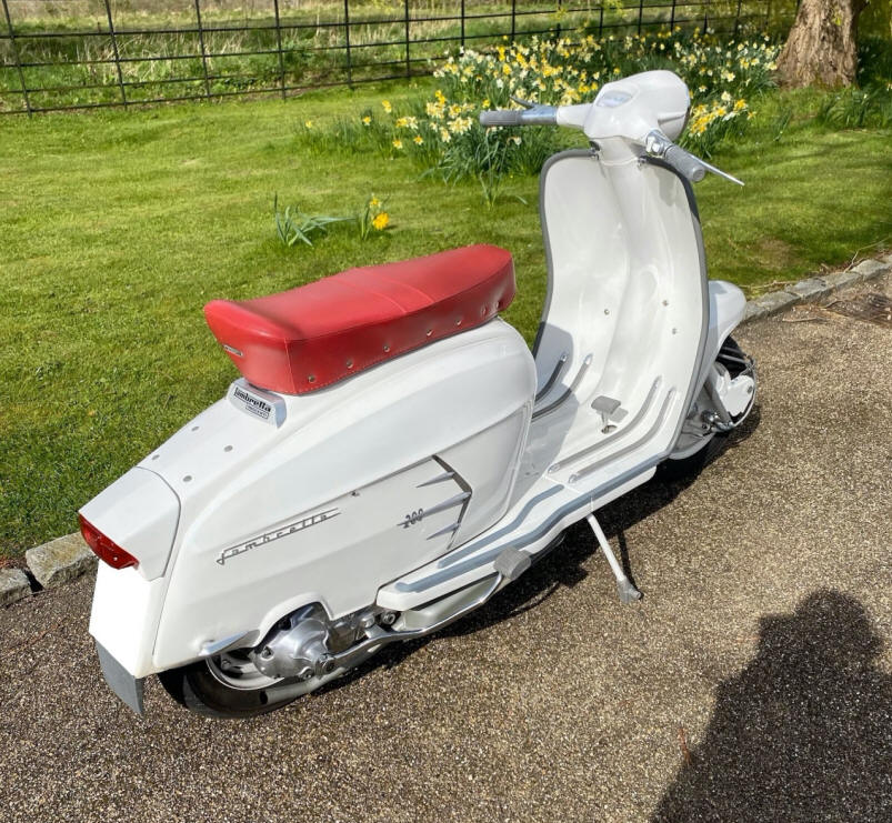 Lambretta SX200 in White