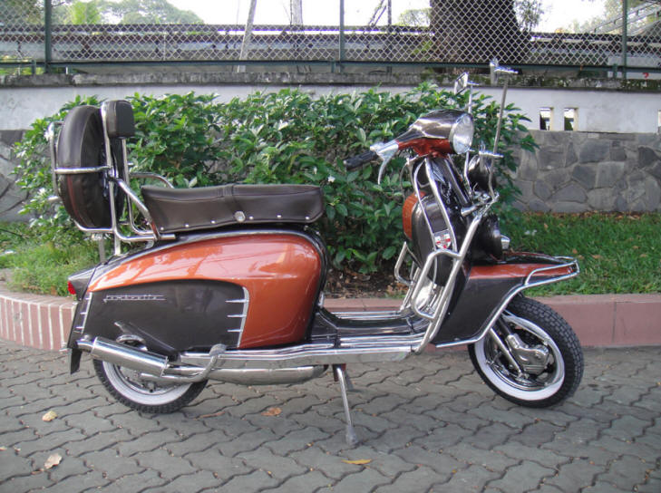 Lambretta LI Special Brown and Copper Brown