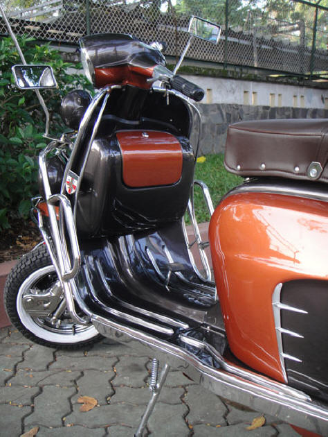Lambretta LI Special Brown and Copper Brown