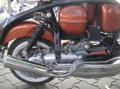 Lambretta LI Special Brown and Copper Brown