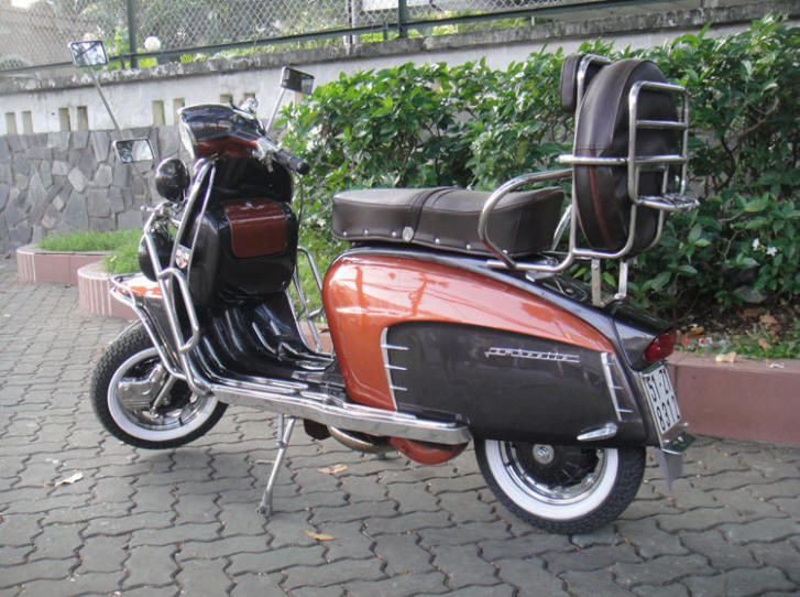 Lambretta LI Special Brown and Copper Brown