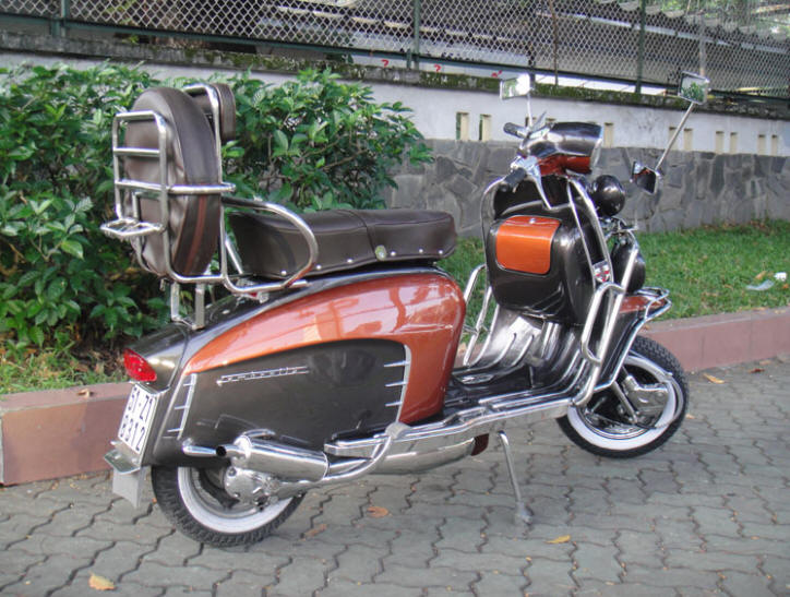 Lambretta LI Special Brown and Copper Brown