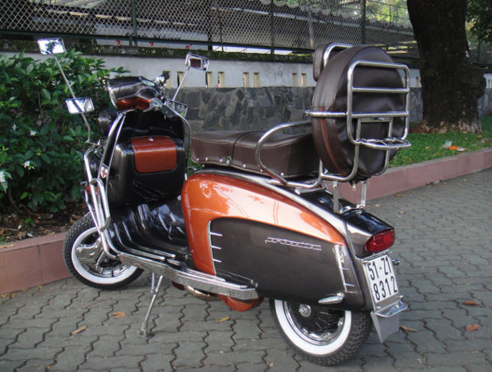 Lambretta LI Special Brown and Copper Brown