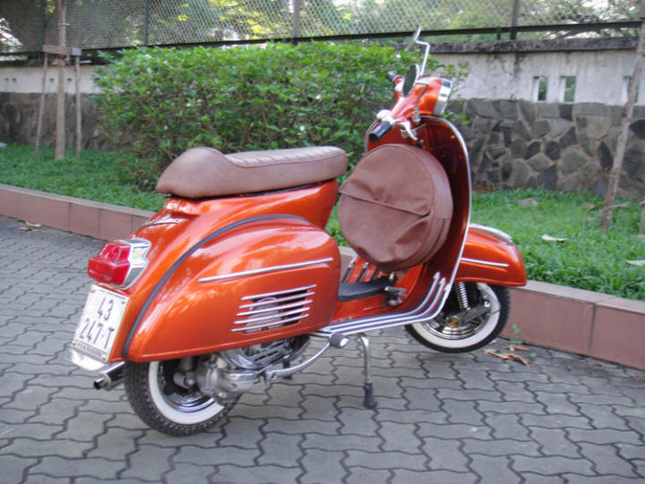 Vespa VLB Traffic Orange