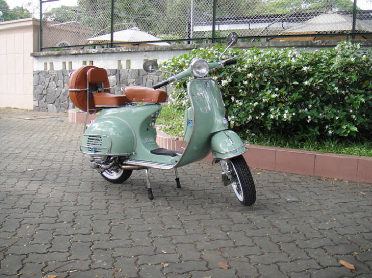 Vespa VBB Patina Green
