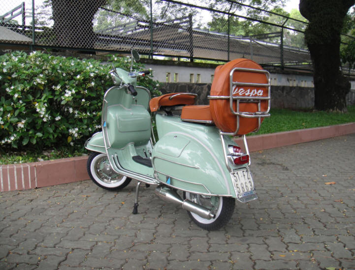 Vespa VBB Patina Green