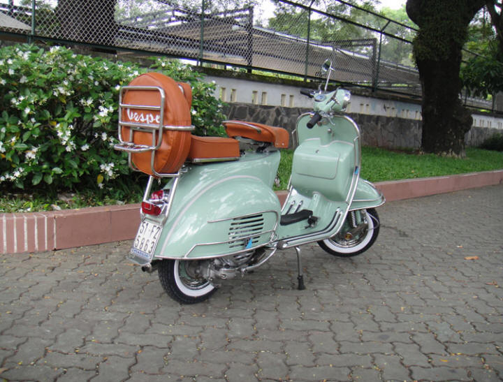 Vespa VBB Patina Green