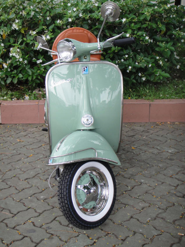 Vespa VBB Patina Green