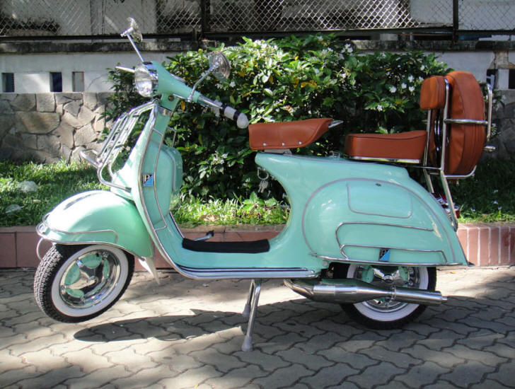 Vespa VBB Turkish Blue