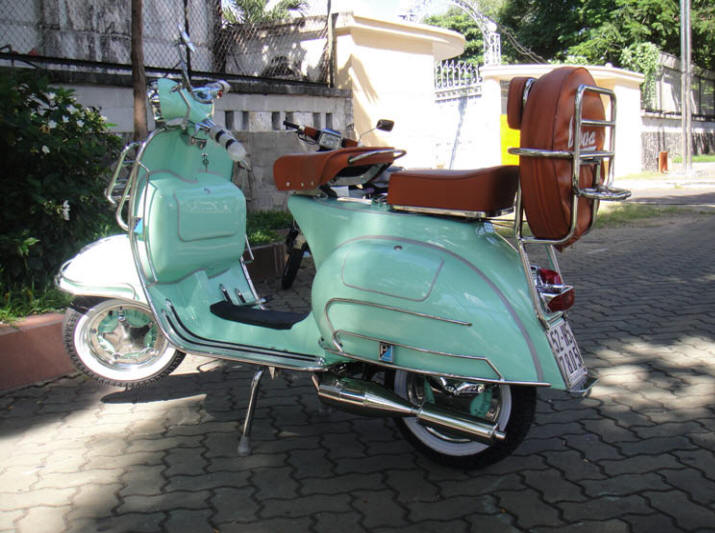 Vespa VBB Turkish Blue
