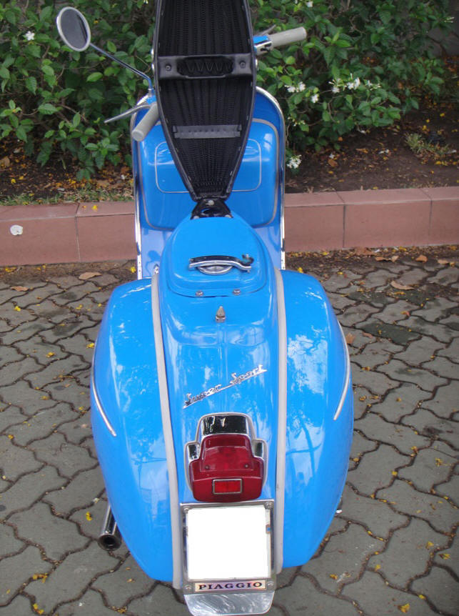 Vespa 180SS Blue