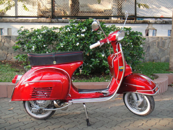 Vespa 180SS Red
