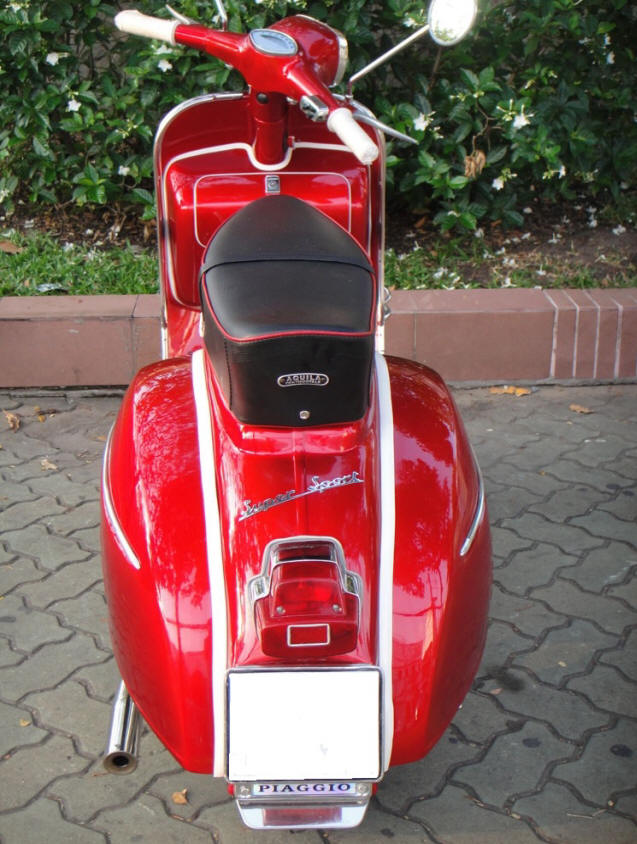 Vespa 180SS Red