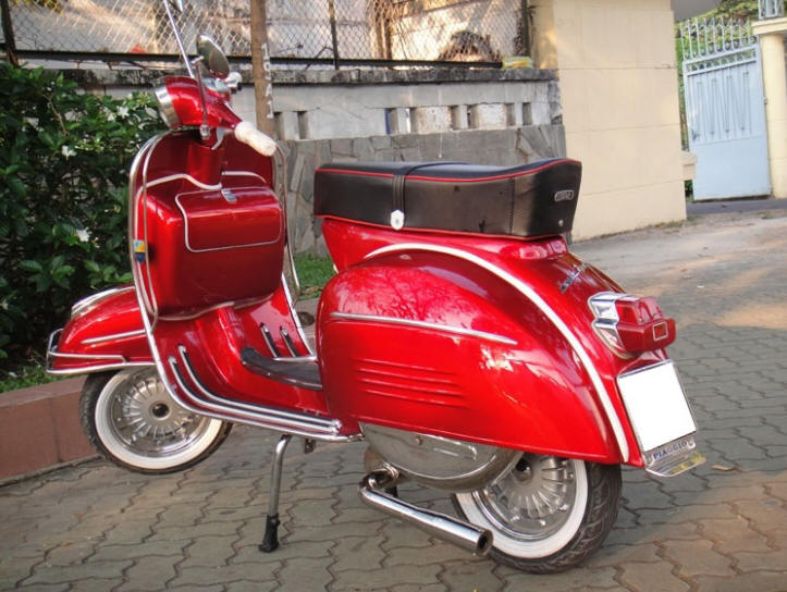 Vespa 180SS Red