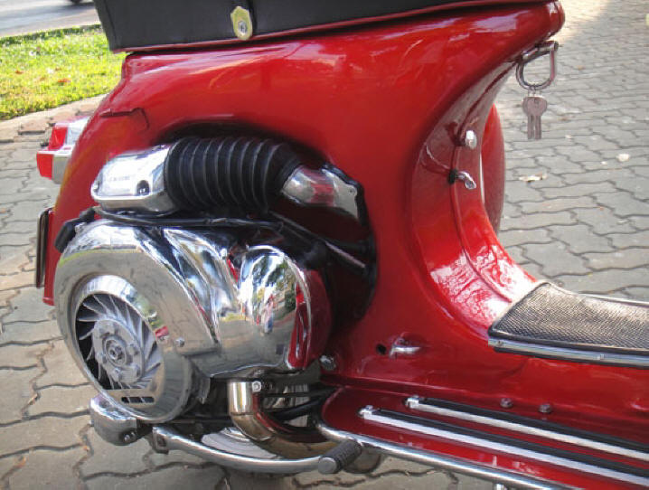 Vespa 180SS Red