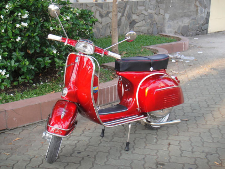 Vespa 180SS Red