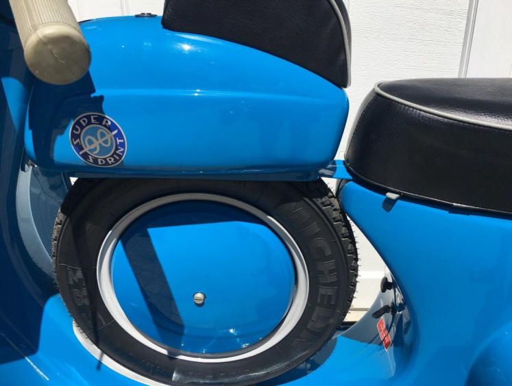 Vespa 90SS Blue