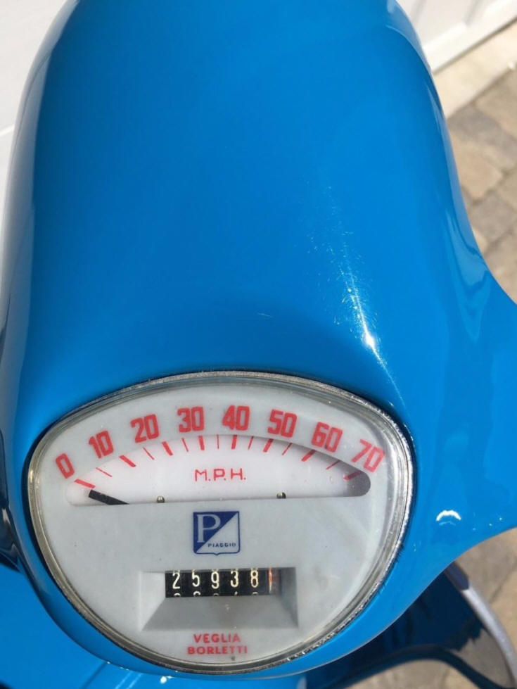 Vespa 90SS Blue