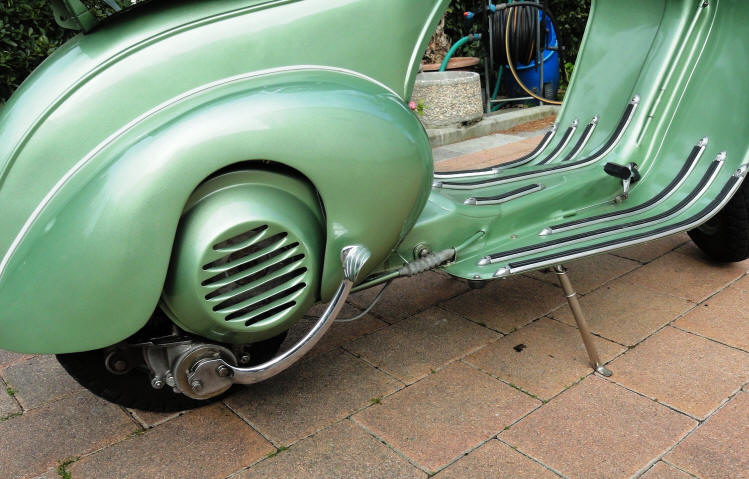 Vespa Faro Basso Green 1951