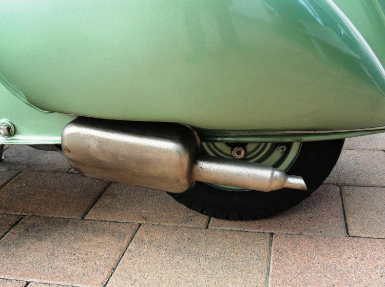 Vespa Faro Basso Green 1951