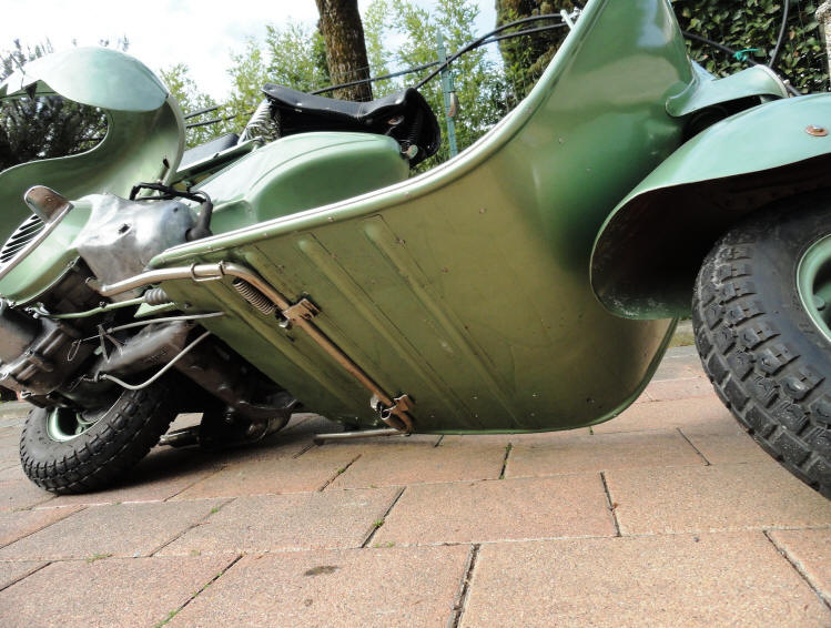 Vespa Faro Basso Green 1951