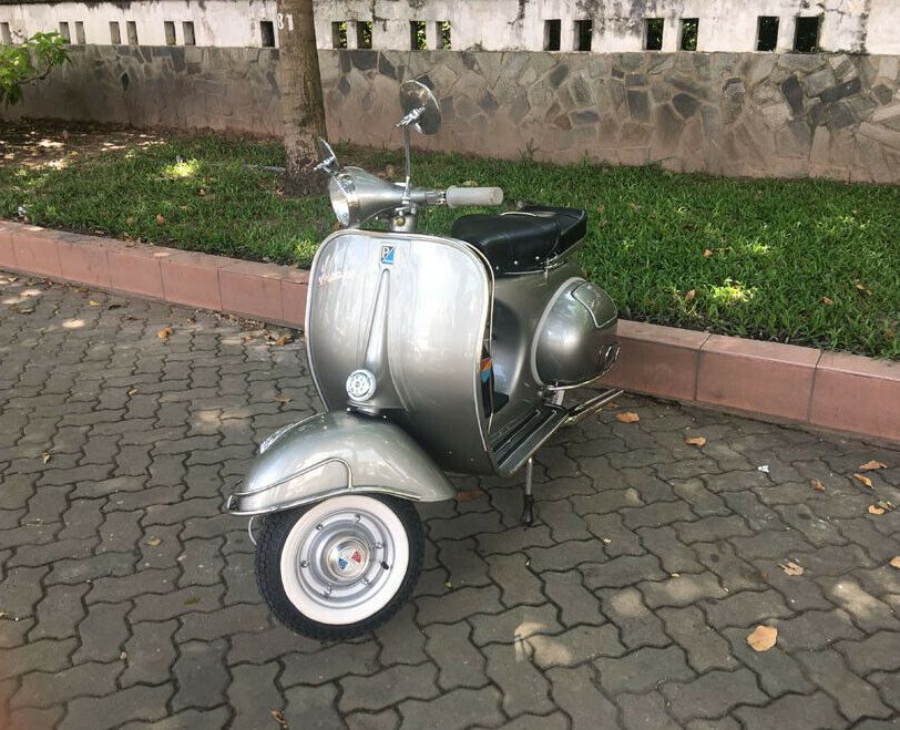 Vespa VBB Gray Silver
