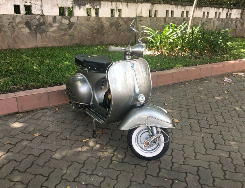 Vespa VBB Gray Silver