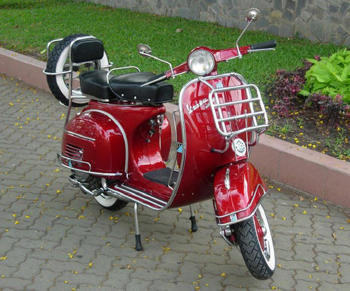 Vespa VBC Red