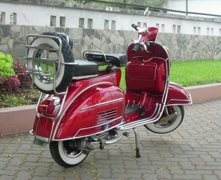 Vespa VBC Red