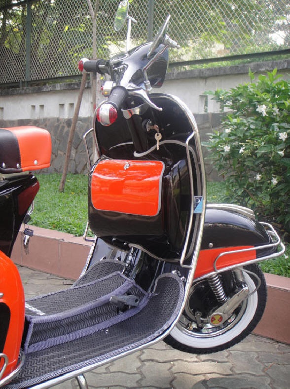 Vespa VBC Black and Orange